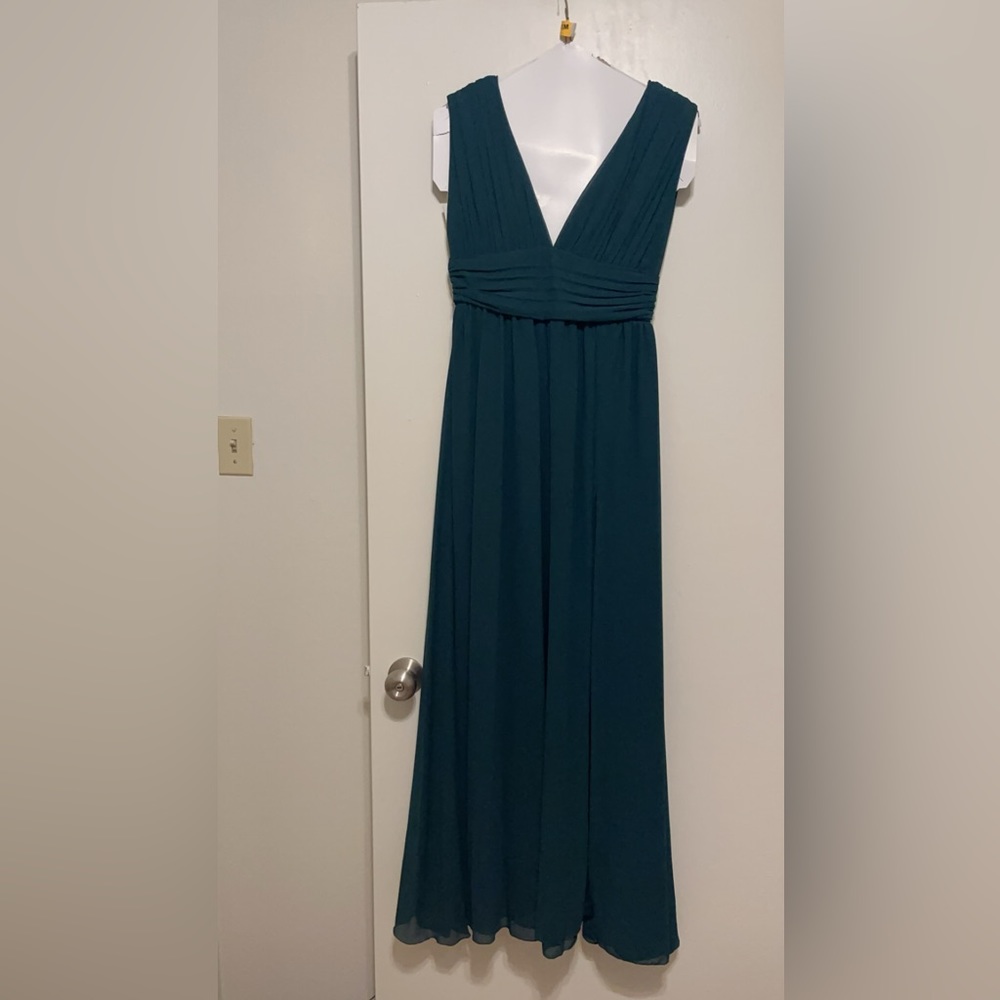 Hunter Green Long Dress